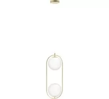 Pendul AZzardo Coco 2, 2xG9, auriu