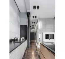 Spot mobil aplicat Nova Luce Rende, 1xGU10, negru nisipiu, 820203, IP20