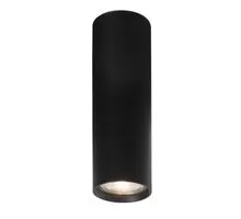 Spot fix Nova Luce Marupe, 1xGU10, D60 mm, H200 mm, negru