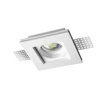 Spot fix Nova Luce Tobia, 1xGU10, incastrat, alb, 41844401