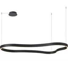 Pendul LED AZzardo Mirabella, 60W, negru, dimabil