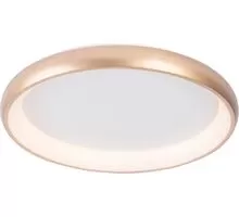 Plafoniera LED AZzardo Antonio, 50W, auriu, dimabil, telecomanda