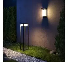 Stalp mediu LED Maytoni Baker Street, 10W, negru