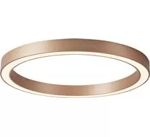 Plafoniera LED AZzardo Marco, 50W, auriu, dimabil, telecomanda