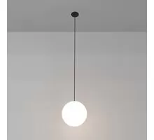 Pendul LED Maytoni Luna, 5W, 3000K, Ø 200, negru
