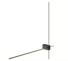 Aplica LED Maytoni Pars, 12W, 3000K, forma L, auriu-negru