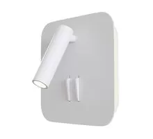 Aplica LED Maytoni Ios 176, 9W, patrat, alb