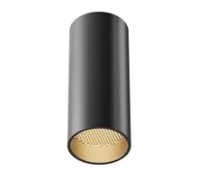 Spot fix LED Maytoni Focus LED, 12W, 3000K, TRIAC, negru
