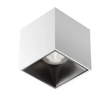 Spot fix LED Maytoni Alfa LED, 12W, 4000K, TRIAC, patrat, alb