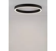 Plafoniera LED Nova Luce Sting, 50W, negru nisipiu, dimabil