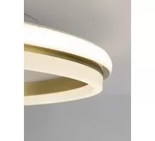 Plafoniera LED Nova Luce Willow, 40W, auriu