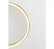 Plafoniera LED Nova Luce Willow, 60W, auriu