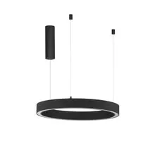 Pendul LED Nova Luce Elowen, 40W, negru nisipiu, dimabil