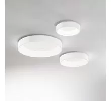 Plafoniera LED Ideal Lux Ziggy, 42W, alb opal