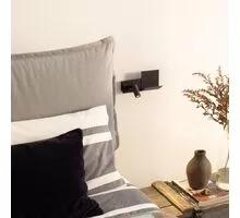 Aplica LED Ideal Lux Komodo, 4.5W, 3000K, 190x105x130mm, V1 - stanga, negru