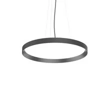 Pendul LED Ideal Lux Fly, 53W, 3000K, negru