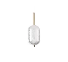 Pendul LED Ideal Lux Decor, 14W, arama satinata