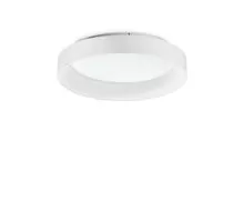 Plafoniera LED Ideal Lux Ziggy, 22W, alb opal