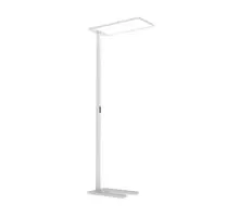 Lampadar LED Ideal Lux Comfort, 76W, 4000K, alb, dimabil, ON/OFF, senzor crepuscular