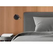 Aplica LED ACB Atria, 3W, incastrat, negru
