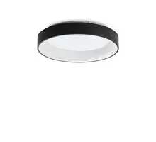 Plafoniera LED Ideal Lux Ziggy, 22W, negru-opal