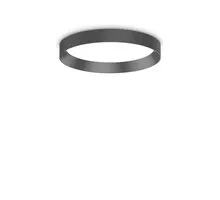 Plafoniera LED Ideal Lux Fly, 18W, 4000K, negru