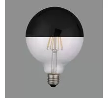 Bec LED, ACB E27, 750lm, 6W, 2700K, lumina indirecta, negru mat