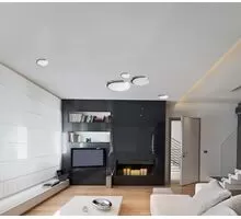 Plafoniera incastrata LED AZzardo Linda 30, 24W, 4000K, rotund, crom, IP20