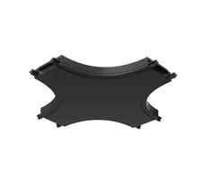 Element de conectare tip "+" sina magnetica slim Maytoni Radity, negru