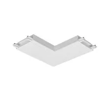 Element de conectare tip L sina magnetica slim Maytoni Radity, alb