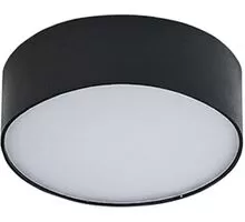 Plafoniera moderna LED AZzardo Monza R CCT, 20W, negru, dimabil, telecomanda