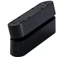 Adaptor mobil mic pentru proiectoare pe sina magnetica AZzardo Gamma Track Magnetic, negru, 112mm