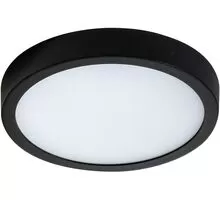 Plafoniera moderna LED AZzardo Malta R, 12W, 4000K, negru