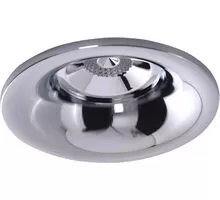 Spot fix incastrat AZzardo Adamo Midst, 1xGU10, crom, rotund, IP20