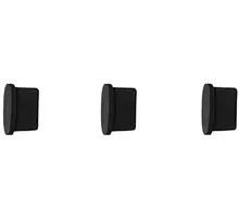 Set 3 bucati element de capat USB-C pentru sina magnetica AZzardo Neo Track Magnetic, negru