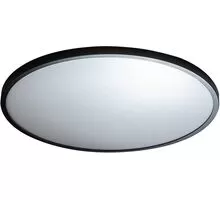 Plafoniera moderna LED AZzardo Malta R, 42W, 3000K, negru