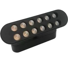 Corp de iluminat LED mobil pe sina magnetica AZzardo Neo Serie 140, 12W, CCT bluetooth, dimabil, negru