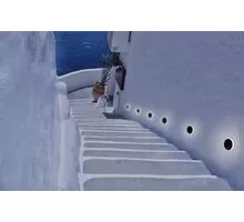 Spot fix LED incastrat AZzardo Alf, 3W, 3000K, rotund, negru, IP65