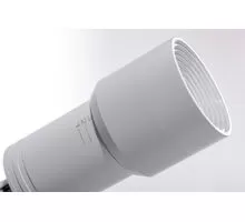 Aplica tip spot LED AZzardo Lumi, 5W, 3000K, unghi reglabil, alb