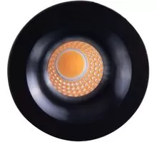 Spot fix LED incastrat AZzardo Oka AL, 3W, 4000K, negru, IP20