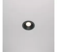 Spot fix LED Maytoni Zoom, 6W, 4000K, incastrat, anti-glare, negru