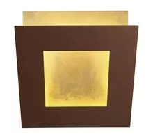 Aplica LED Mantra Dalia, 40W, auriu-ruginiu