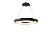 Pendul LED Mantra Niseko II, 40W, negru, telecomanda-Smart control App