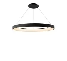 Pendul LED Mantra Niseko II, 50W, negru, telecomanda-Smart control App