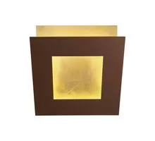 Aplica LED Mantra Dalia, 24W, auriu-ruginiu