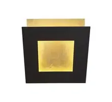 Aplica LED Mantra Dalia, 24W, auriu-negru