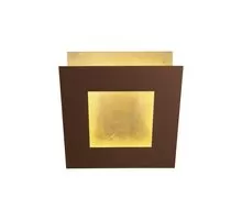 Aplica LED Mantra Dalia, 18W, auriu-ruginiu