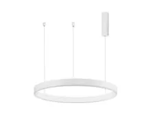 Pendul LED Nova Luce Motif, 50W, CCT, alb, dimabil