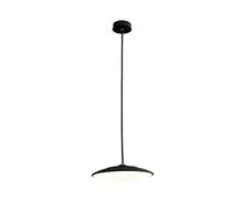 Pendul LED Mantra Slim, 16W, 3000K, negru