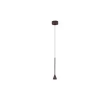Pendul LED Nova Luce Net, 6W, cafeniu, dimabil